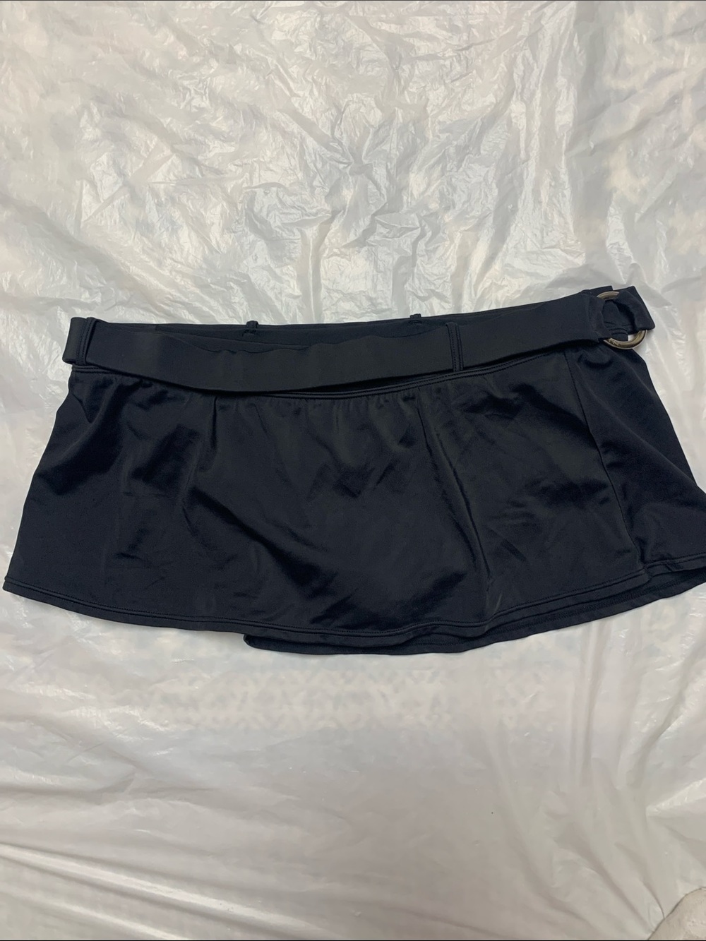 Nike Vintage Y2K Mini Swim Skirt Black Size 10